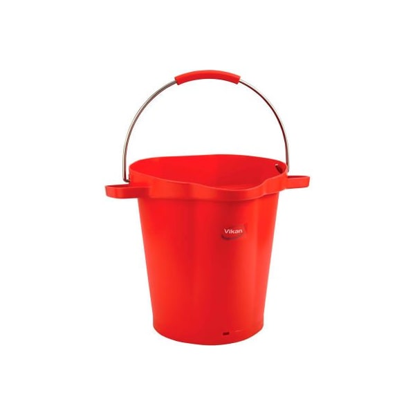 Vikan 5 Gallon Bucket, Red